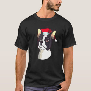 French Terrier Christmas Dog Boxer Dog Breed T-Shirt