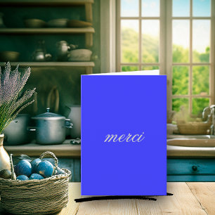 French Thank You Card