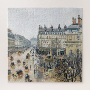 French Theatre Square Paris (1898)Camille Pissarro Jigsaw Puzzle