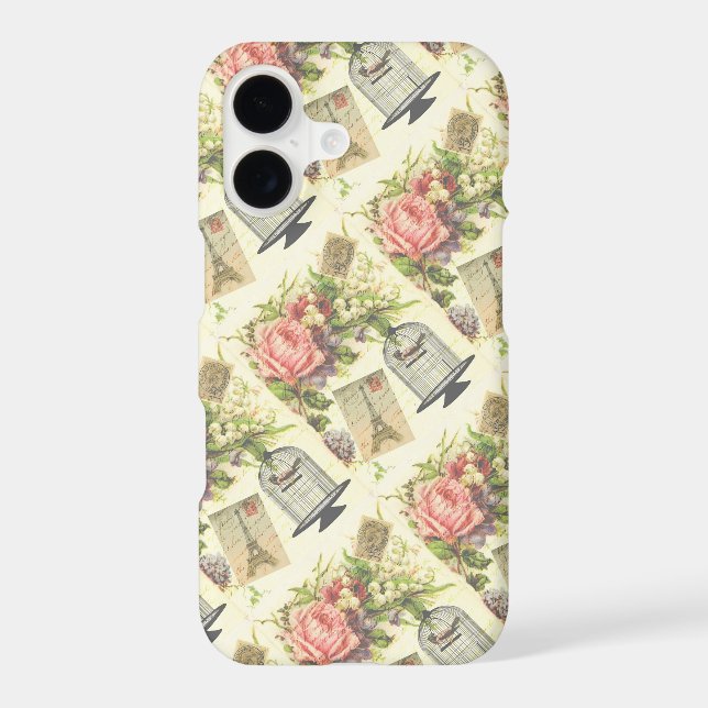 French Theme Vintage Paris (Back)