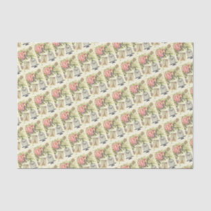  French Theme Vintage Paris Tissue Paper