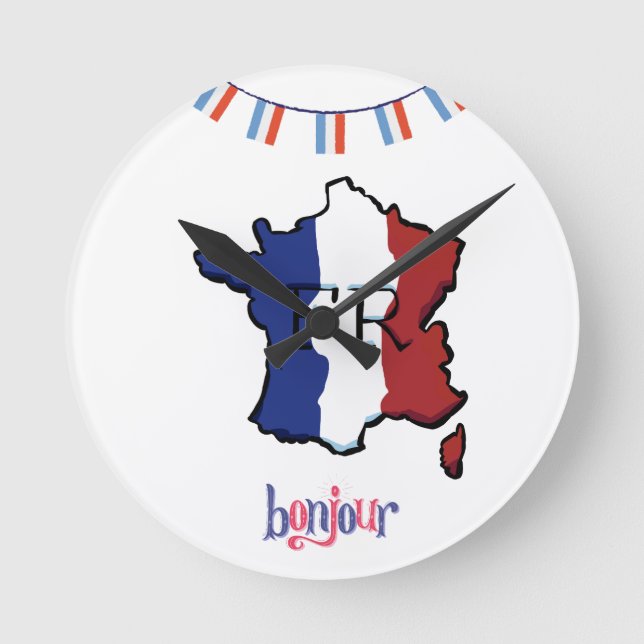 French themed wall clock (Front)