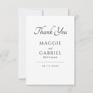 French Toile Dusty Rose Floral Wedding Thank You Card