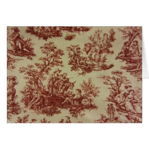 French Toile in Pink