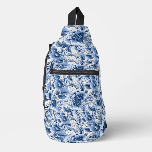 French toile  sling bag (Front)