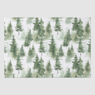 French Toile Trees Pattern Tissue Paper