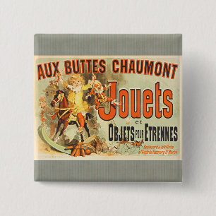 French Toy Joets Friends Poster 15 Cm Square Badge