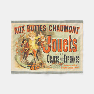 French Toy Joets Friends Poster Fleece Blanket