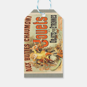 French Toy Joets Friends Poster Gift Tags