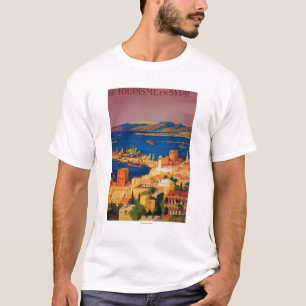 French Travel Poster, Touring in Syria T-Shirt