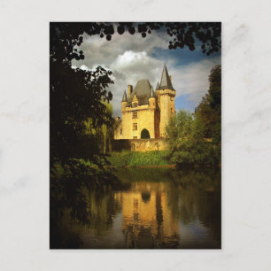 French Treasure (Chteau de Clrans, Prigord) Postcard