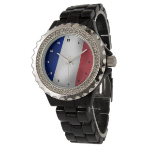 FRENCH TRICOLOR FLAG WATCH