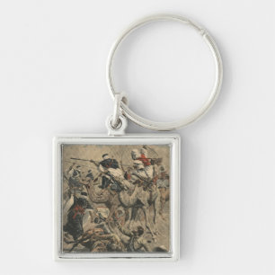 French troops in Sahara Key Ring