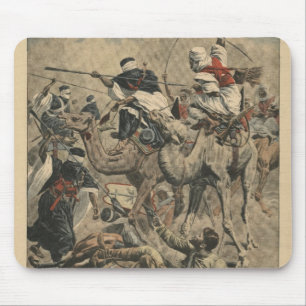 French troops in Sahara Mouse Mat