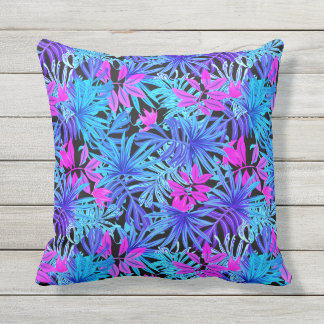French Tropical Outdoor Pillow