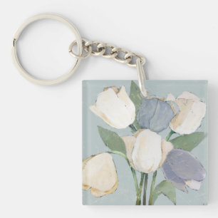 French Tulips Key Ring