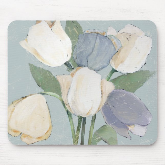 French Tulips Mouse Mat (Front)