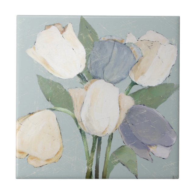 French Tulips Tile (Front)