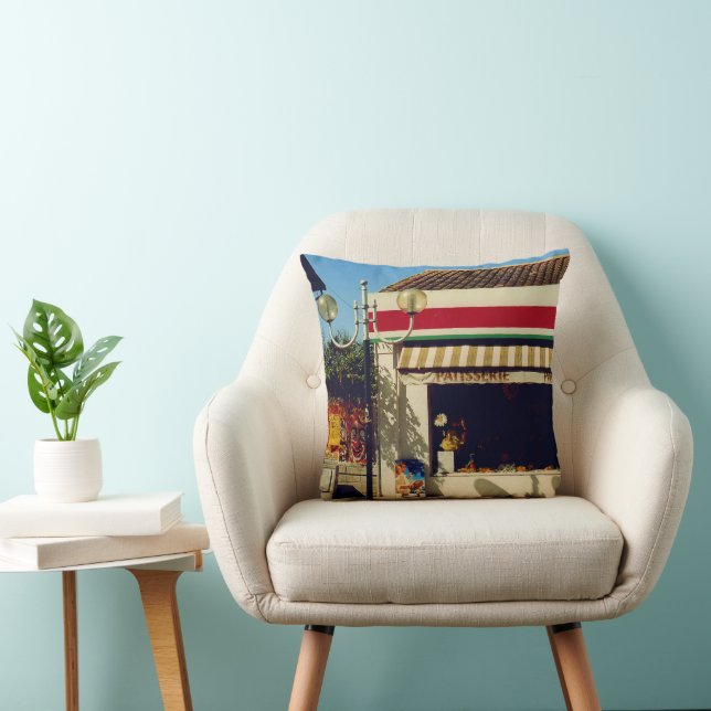 French Village Bakery Cushion (Chair)