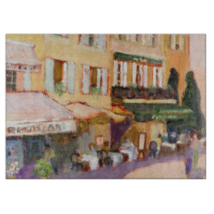 French Village Cutting Board