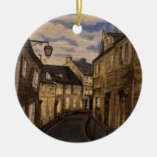 French Village of Bayeux Ornament
