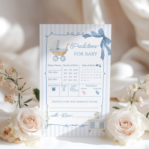 French Vintage Carriage Baby Predictions Advice