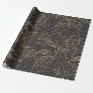 French Vintage Furniture Decoupage Paper