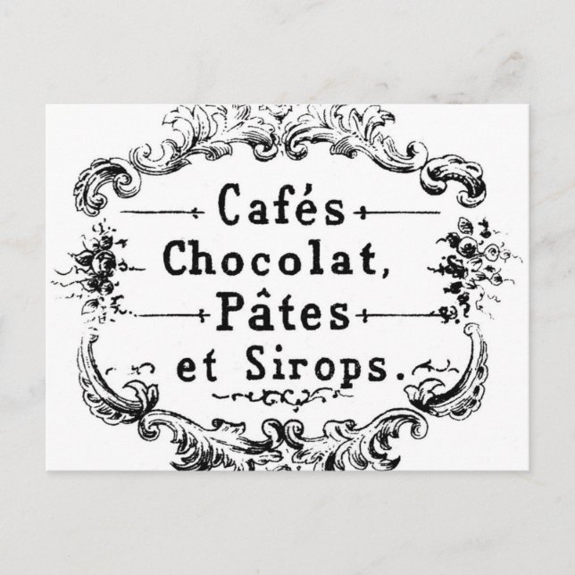 French Vintage Post Card (Front)