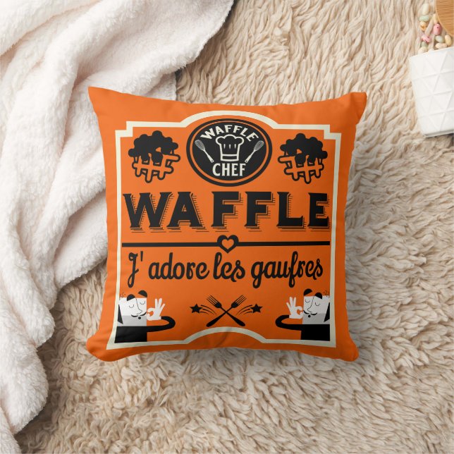 French Waffles Cushion (Blanket)