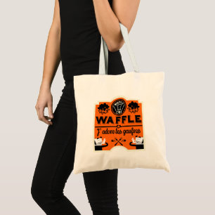 French Waffles Tote Bag
