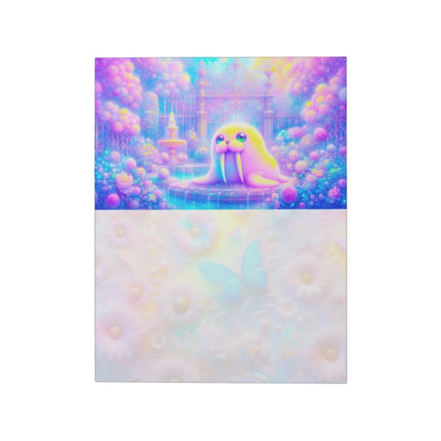 French Walrus Notepad (Rotated)