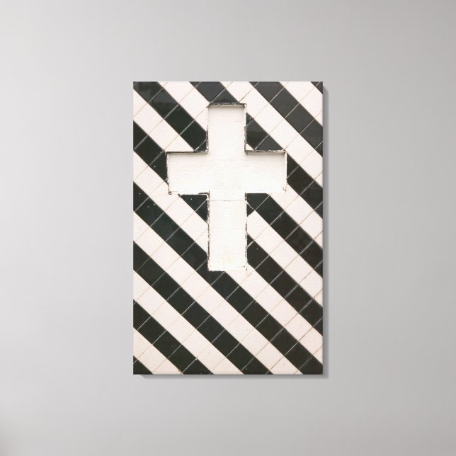 French West Indies, Guadaloupe, Grande Terre, Canvas Print (Front)