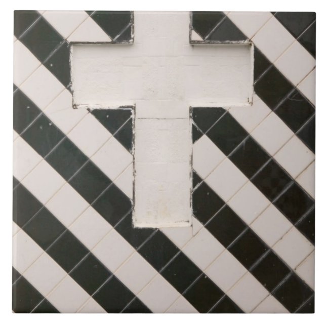 French West Indies, Guadaloupe, Grande Terre, Tile (Front)