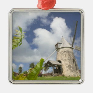 French West Indies, Guadaloupe, Marie, Galante Metal Tree Decoration