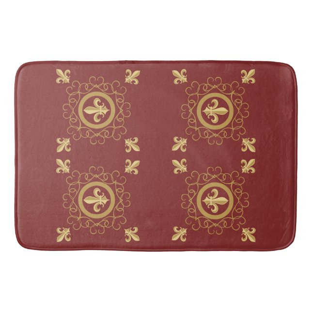 French Wine Bath Mat (Front)