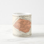 French Wines Colourful Map Coffee Mug<br><div class="desc">It's a vintage map of French wine country - NEAC - Saint-Emilion and its surrounds repurposed on a mug. Dozens of Chateaus listed on the map. Néac is a commune in the Gironde department in Nouvelle-Aquitaine in southwestern France. This is a perfect gift for a wine lover in your life....</div>