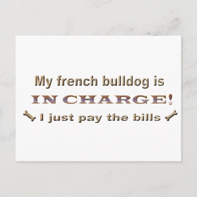 frenchbulldog postcard (Front)