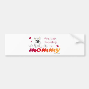 FrenchBulldogWtMommy Bumper Sticker
