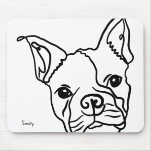 Frenchesque Elegance Mouse Mat
