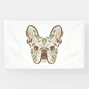 Frenchie art banner