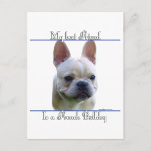 Frenchie Best Friend 2 Postcard