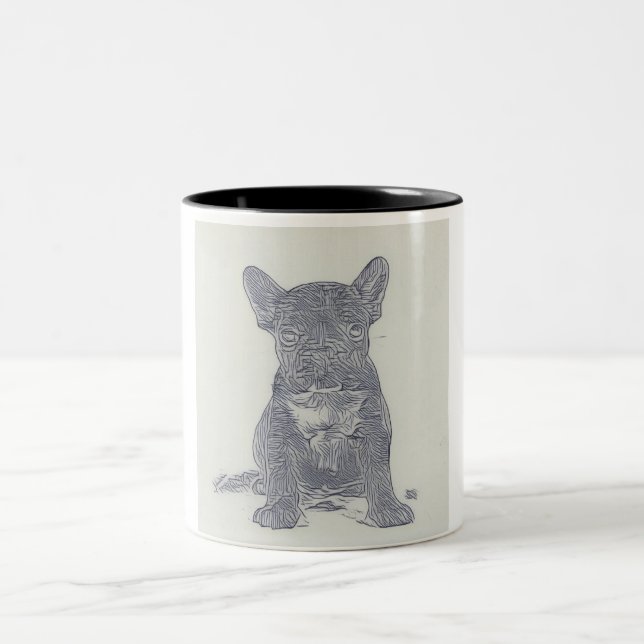 Frenchie Bulldog Lover Coffee Mug (Center)