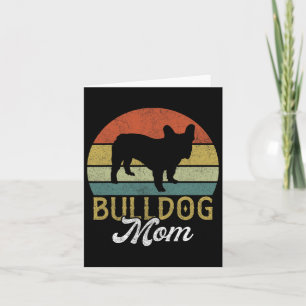 Frenchie Bulldog Mama Card