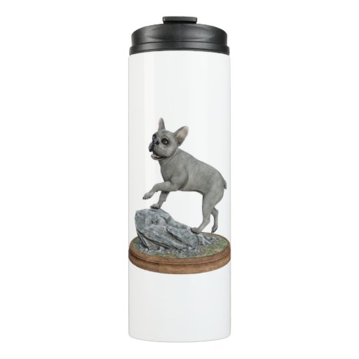 Image of Frenchie Bulldog Monument Thermal Tumbler