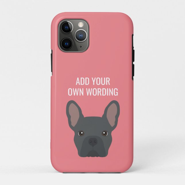 Frenchie Case-Mate iPhone Case (Back)