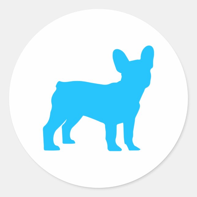 Frenchie Classic Round Sticker (Front)