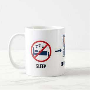 Frenchie Coffee Origin Story Funny Dog Mum French  Mug