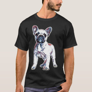Frenchie  Cute French Bulldog French Puppy Dog Tee