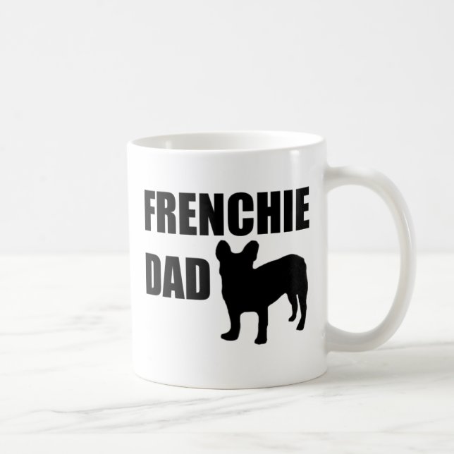 Frenchie Dad Coffee Mug (Right)