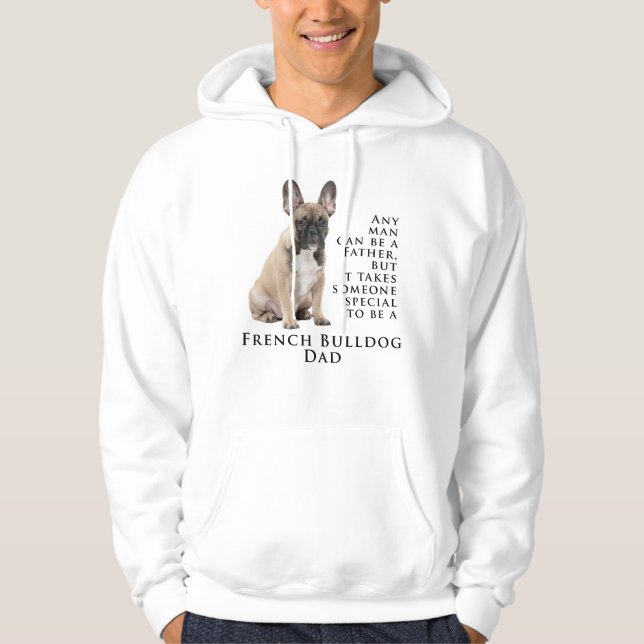 Frenchie Dad Hoodie (Front)